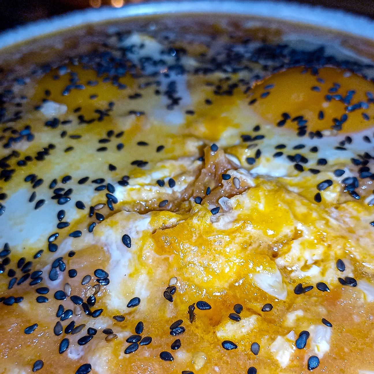 Tender creamy shakshuka
