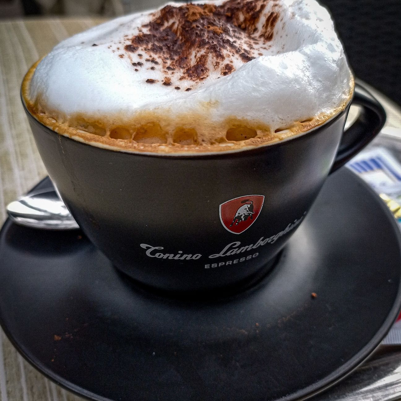Morning cappuccino