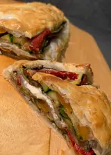 Ricetta Strudel di verdure grigliate e philadelphia