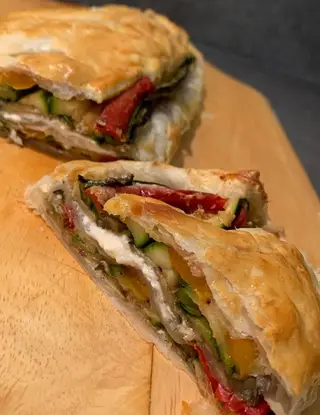 Ricetta Strudel di verdure grigliate e philadelphia di giuliettamen94