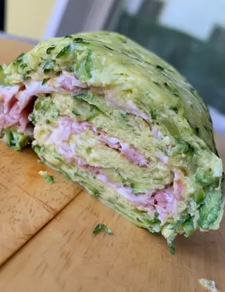 Ricetta Rotolo di frittata con prosciutto cotto e formaggio di giuliettamen94