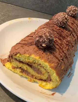 Ricetta Rotolo Rocher di giuliettamen94