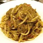 Ricetta Spaghetti pesto e tonno