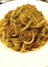 Ricetta Spaghetti pesto e tonno