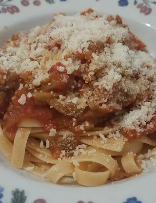 Ricetta Fettuccine al sugo di melanzana di giovanna.trotta1981