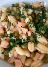 Ricetta Cavatelli seppie e piselli