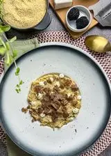 Ricetta Polentina di grano saraceno, robiola e Tartufo Estivo