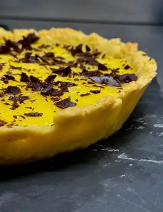 Ricetta Lemon tart al cioccolato fondente di ilcu_ciniere