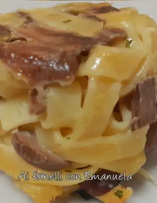 Ricetta Tortini di tagliatelle ai funghi di aifornelliconemanuela
