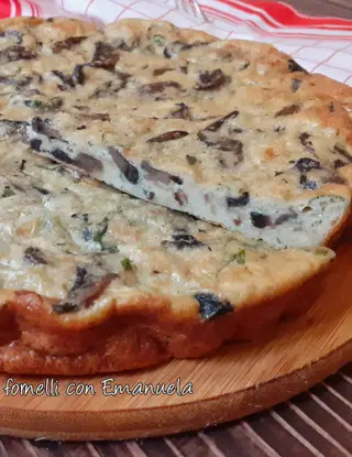 Ricetta Frittata ai funghi di aifornelliconemanuela