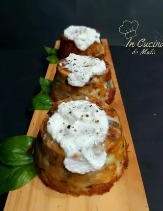 Ricetta Tortini di melanzane e ricotta di maria_luisa25