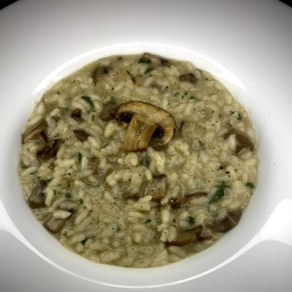 Risotto ai funghi Al.ta Cucina Liverbracco