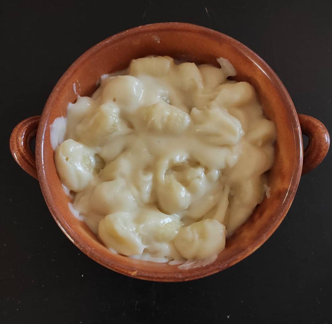 Gnocchi in crema di Asiago