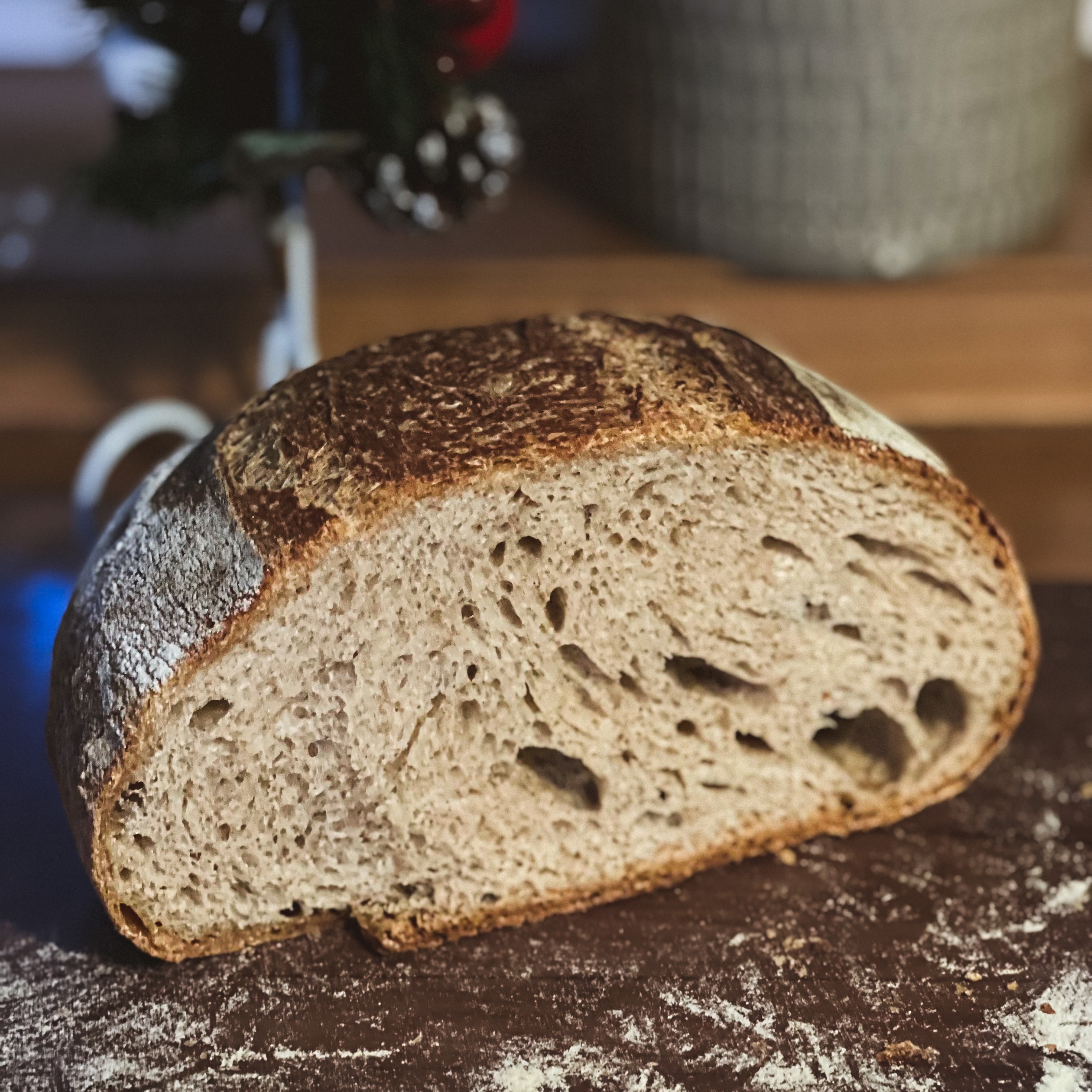 Pagnotta con farina di Tumminia  Tagli sul pane. ✒️ Per chi