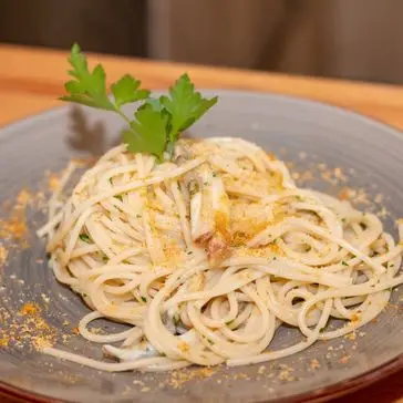 Ricetta Spaghetti Garofalo, Cannolicchi, Bottarga e pan grattato di steno3476