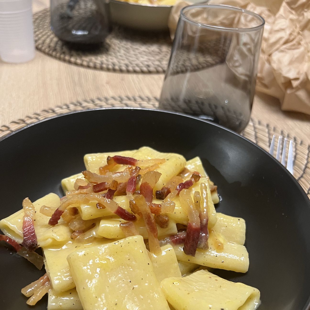 Paccheri alla Carbonara