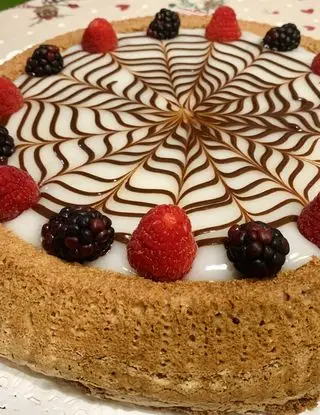 Ricetta CROSTATA MORBIDA AL CIOCCOLATO CON LIMONE E FRUTTI ROSSI di giuliasarasini