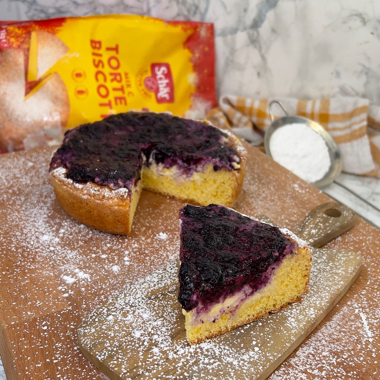 Crostata cheesecake