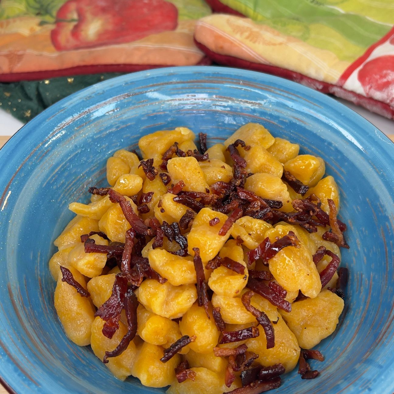 Gnocchi alla zucca 2 ingredienti