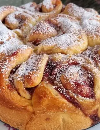Ricetta TORTA DI ROSE ALLA MARMELLATA di maria897