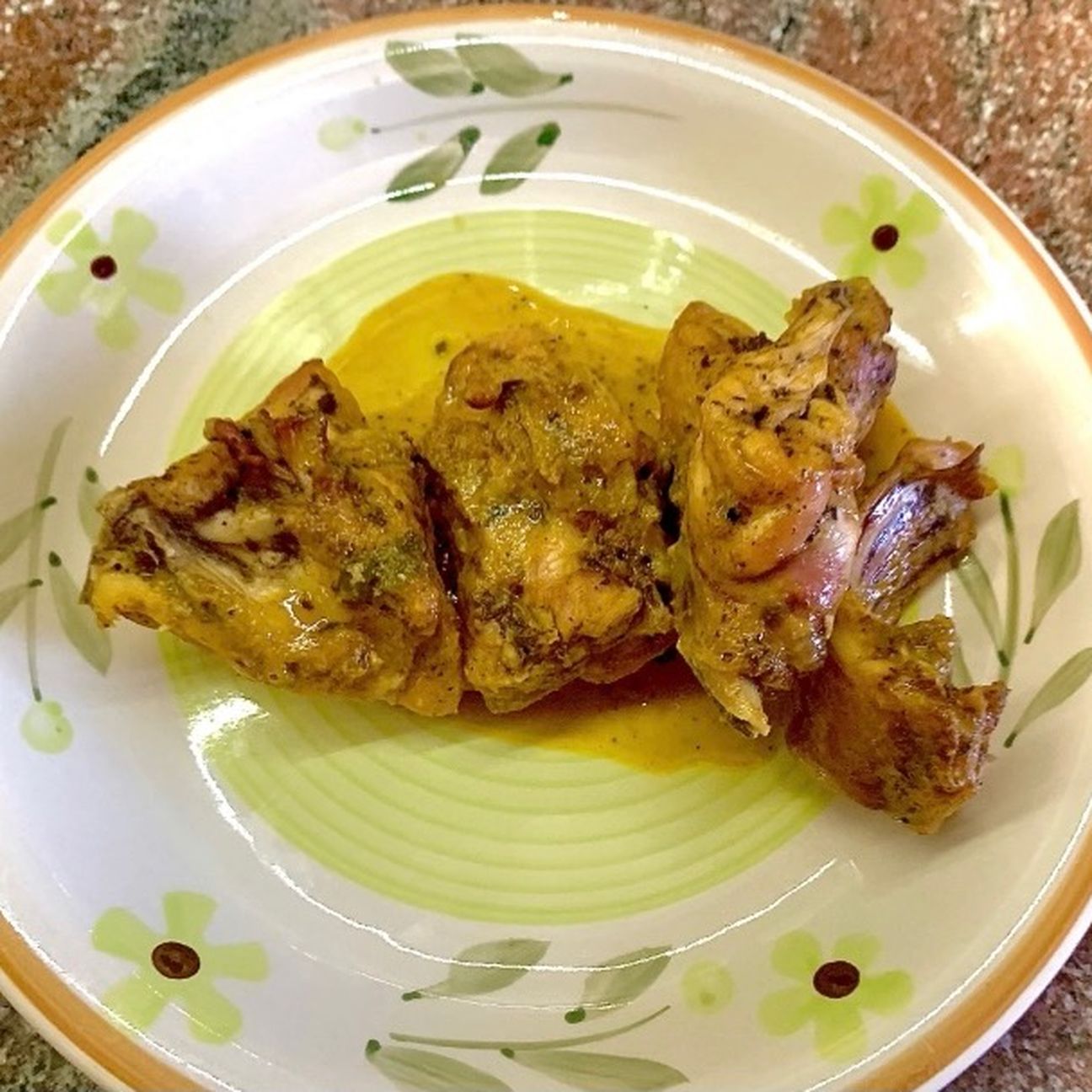 Coniglio arrosto con salsina - fatto in casa!