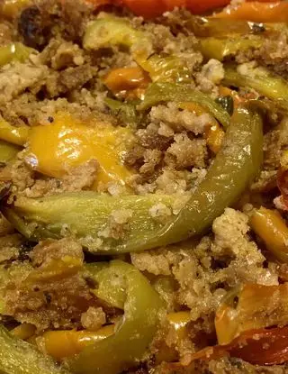 Ricetta Peperoni gratinati al forno semplici e buonissimi! di ognipiattounemozione