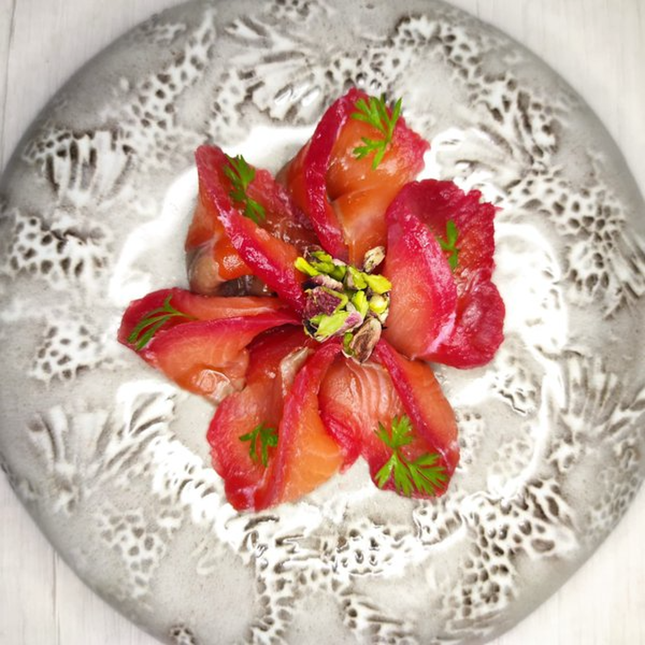 Salmone gravlax