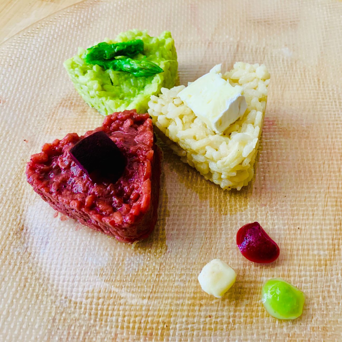 Risotto tricolore