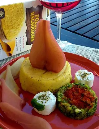 Ricetta Polenta 5 cereali con pera, verdure e caprino di cinziafontanini