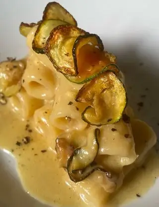 Ricetta Rigatoni con carbonara di zucchine di cucina_con_cristina