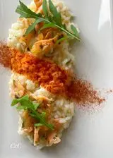 Ricetta Riso freddo con salmone rucola e paprika