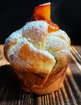 Ricetta Brioche gomitolo alla pesca di cucina_con_cristina