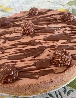 Ricetta Cheesecake Ferrero Rocher di OggiChiaraPresenta