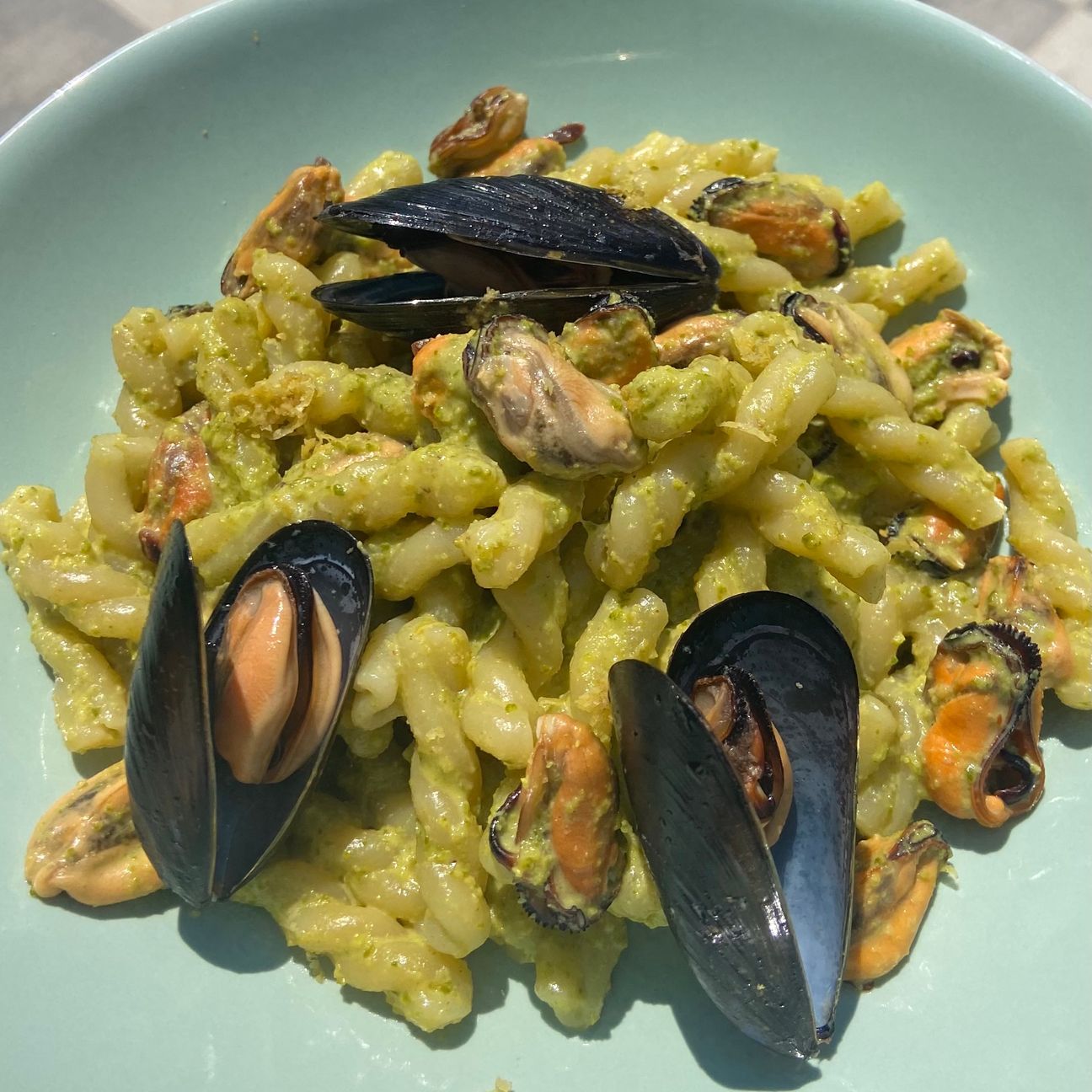 Pistacchi & cozze😍💚