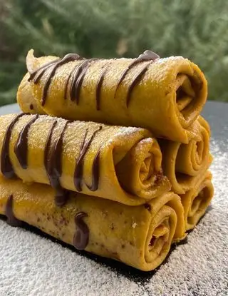 Ricetta Crêpes alla zucca 🎃 di ninnalemon