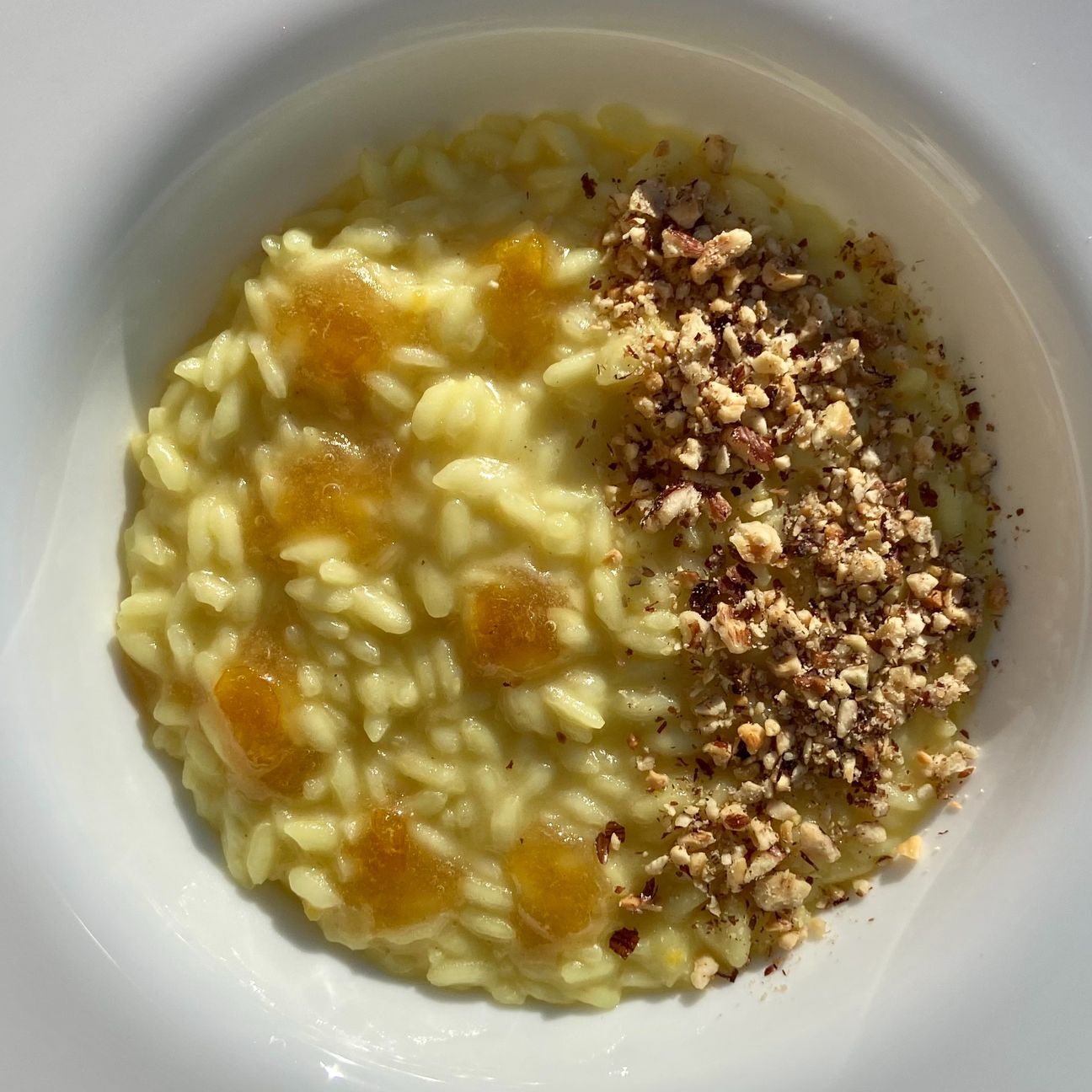 Risotto alle nocciole e gelée di limone 😍