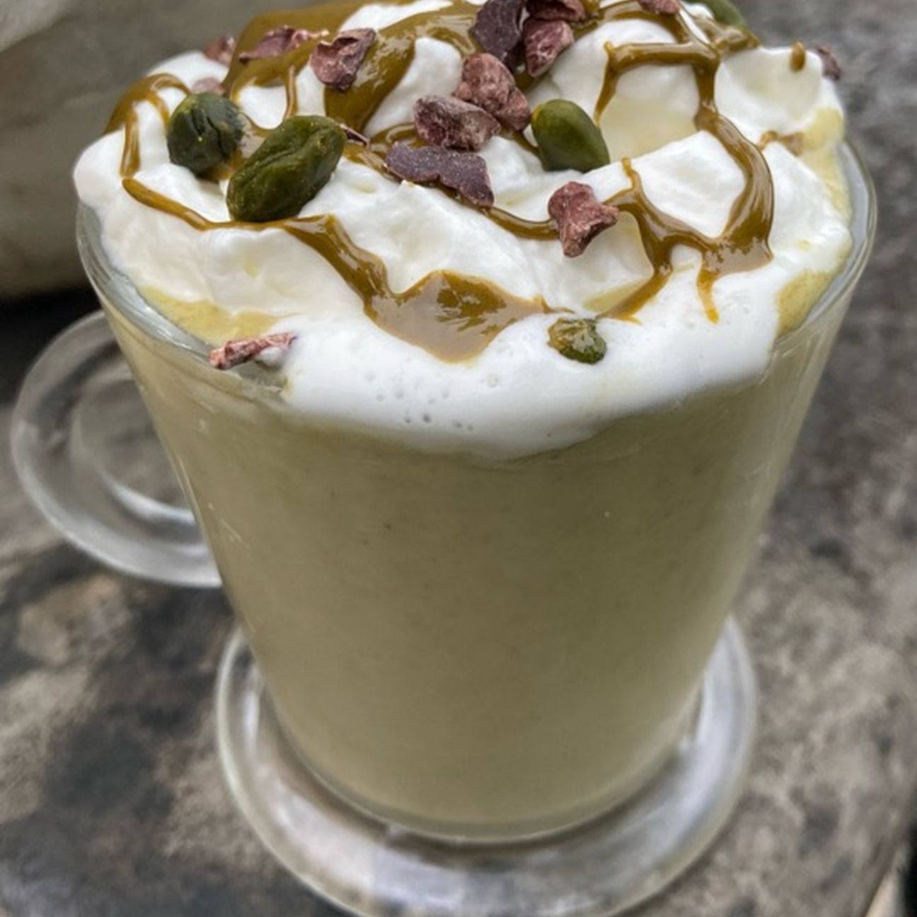 Cioccolata calda al pistacchio 💚
