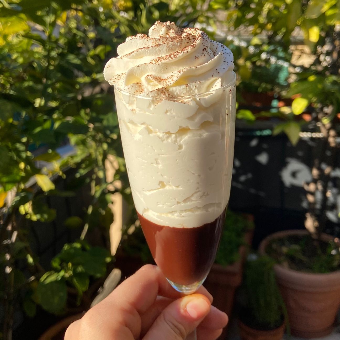 Flûte al moscato e caffè 😍☕️🍫