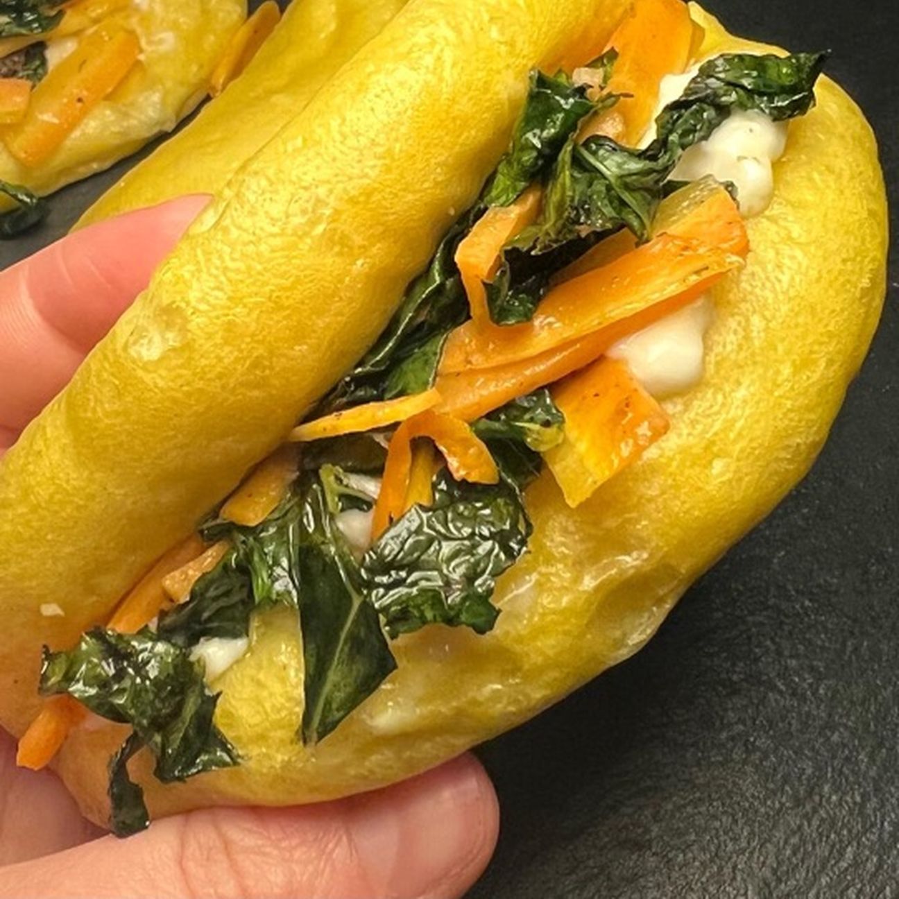 Bao buns allo zafferano 😍