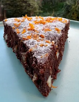 Ricetta Torta brownie ciocco arancia 🍫🍊 di ninnalemon