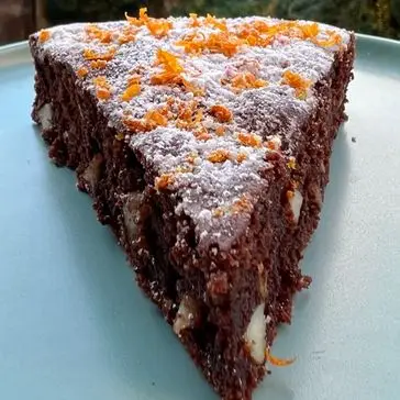 Ricetta Torta brownie ciocco arancia 🍫🍊 di ninnalemon