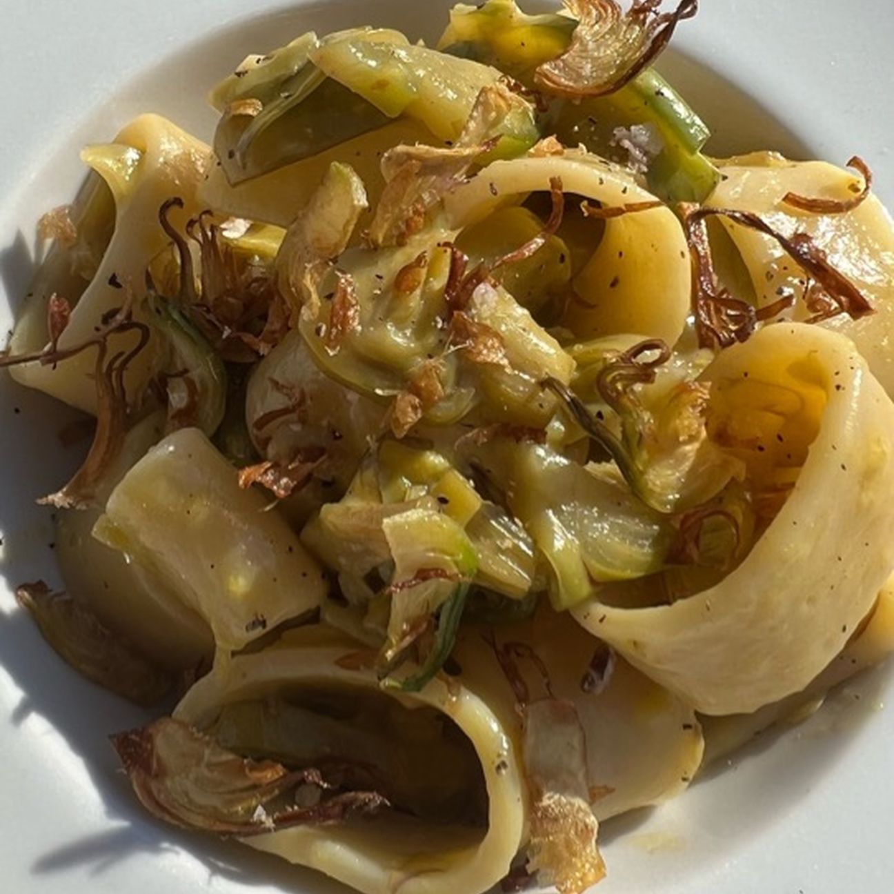 Pasta cremosissima ai carciofi ☺️