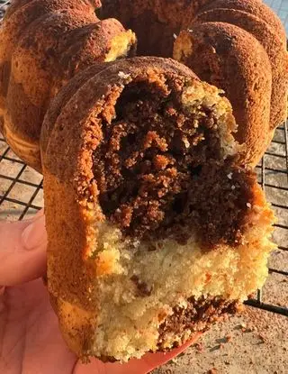 Ricetta Ciambellone al cocco marmorizzato 🥥 di ninnalemon