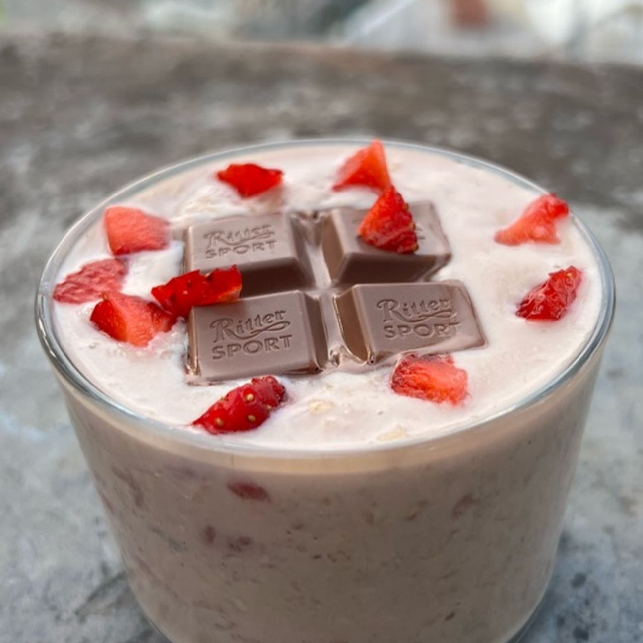 Porridge alle fragole 🍓🍓