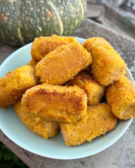 Crocchette di zucca e scamorza