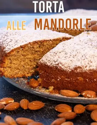 Ricetta Torta alle Mandorle Senza Burro e senza Olio di lemollichedinana