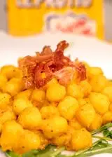 Ricetta Gnocchi allo zafferano e speck croccante