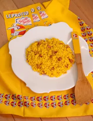 Immagine ricetta Risotto alla milanese con salame milanese