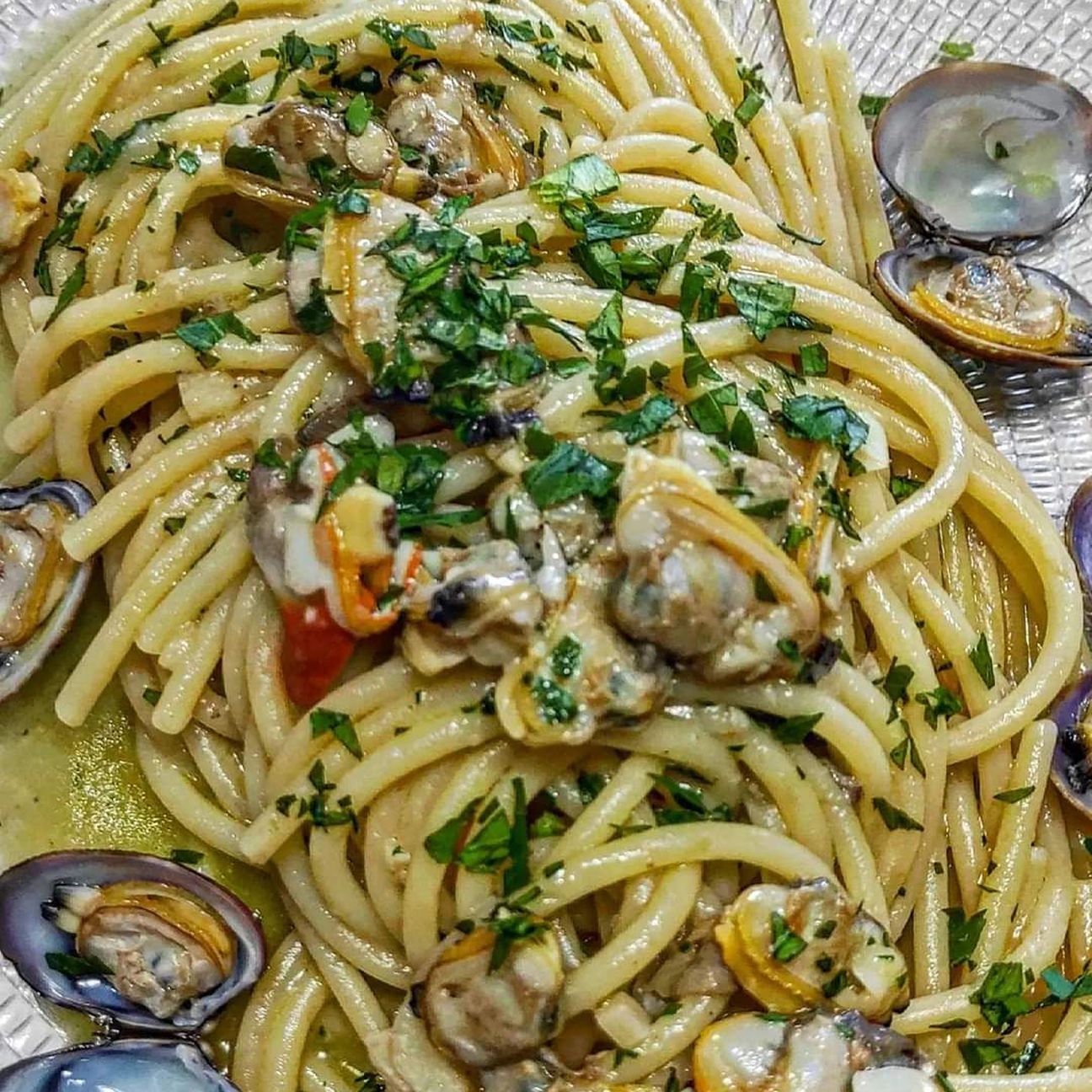 Spaghetti con le vongole