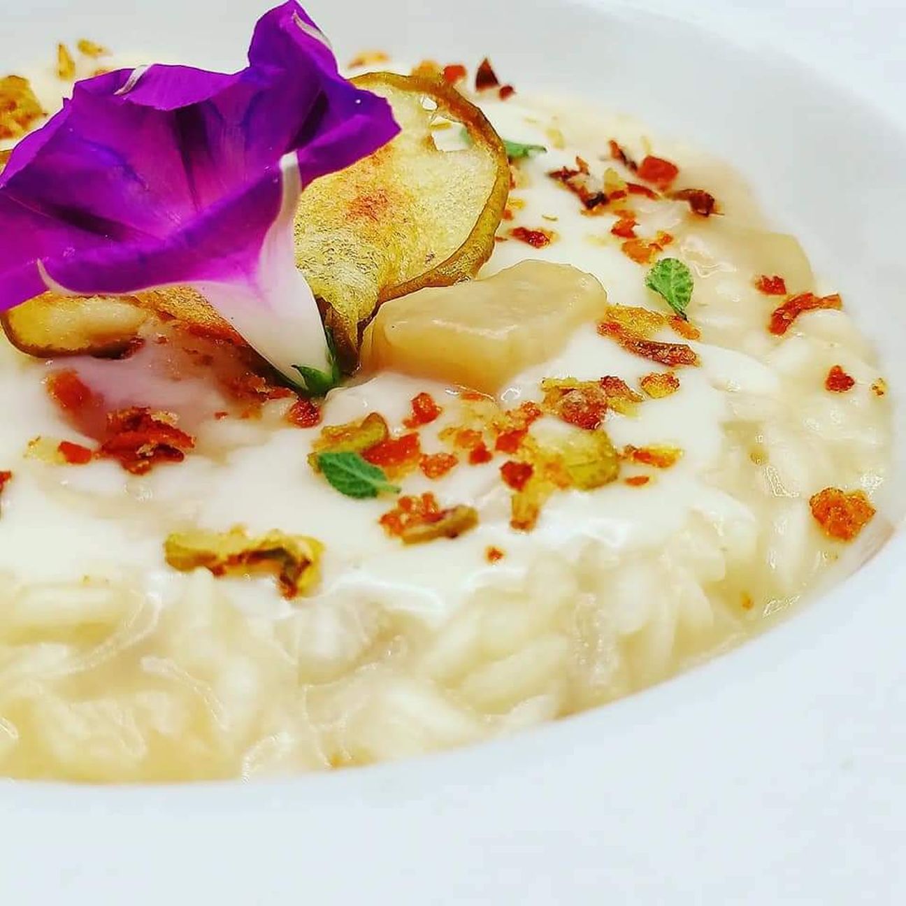 Risotto cremoso pera e Grana Padano